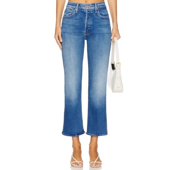 MOTHER Denim - Mother The Tripper Ankle Jeans Work Hard Play Hard-sz 28